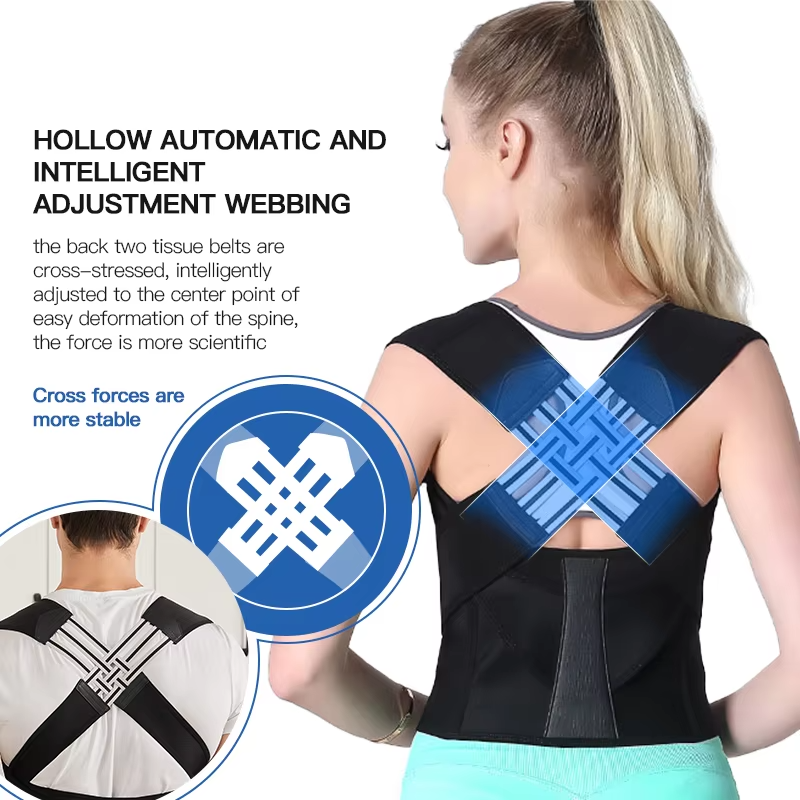 Ceinture correctrice de posture pour le dos et les épaules unisexe