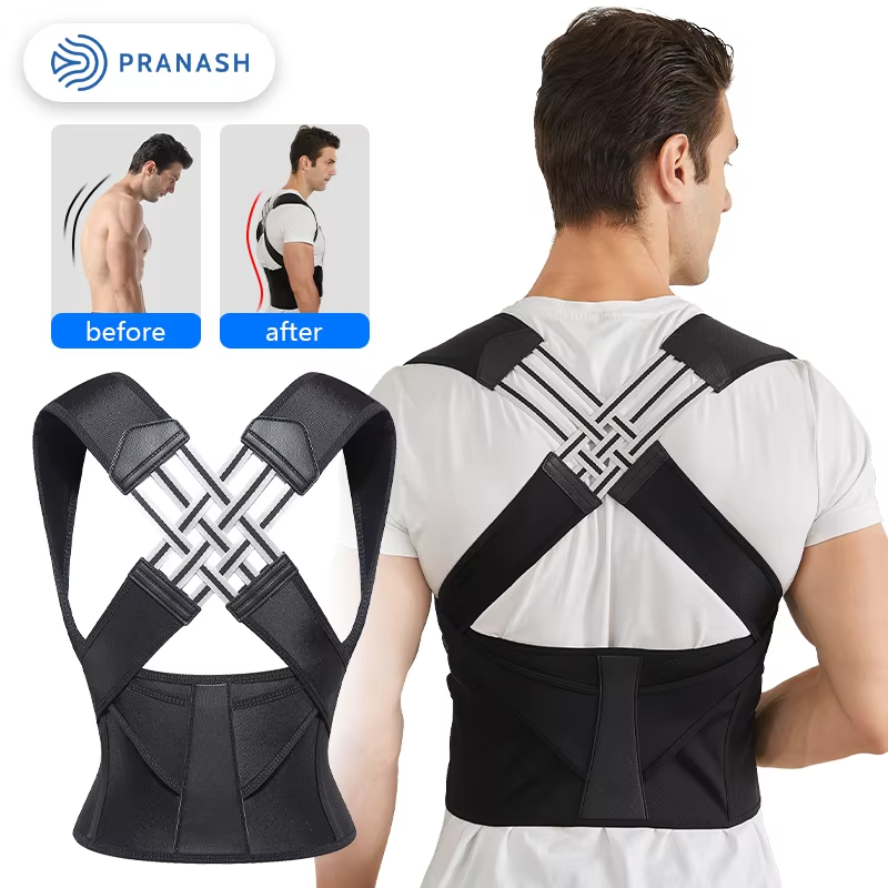 Ceinture correctrice de posture pour le dos et les épaules unisexe