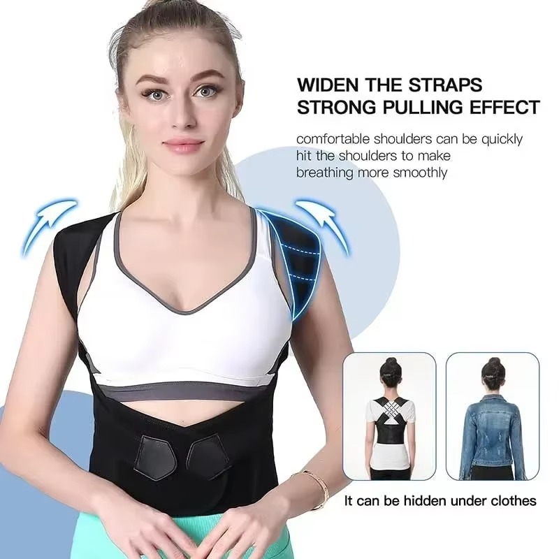 Ceinture correctrice de posture pour le dos et les épaules unisexe